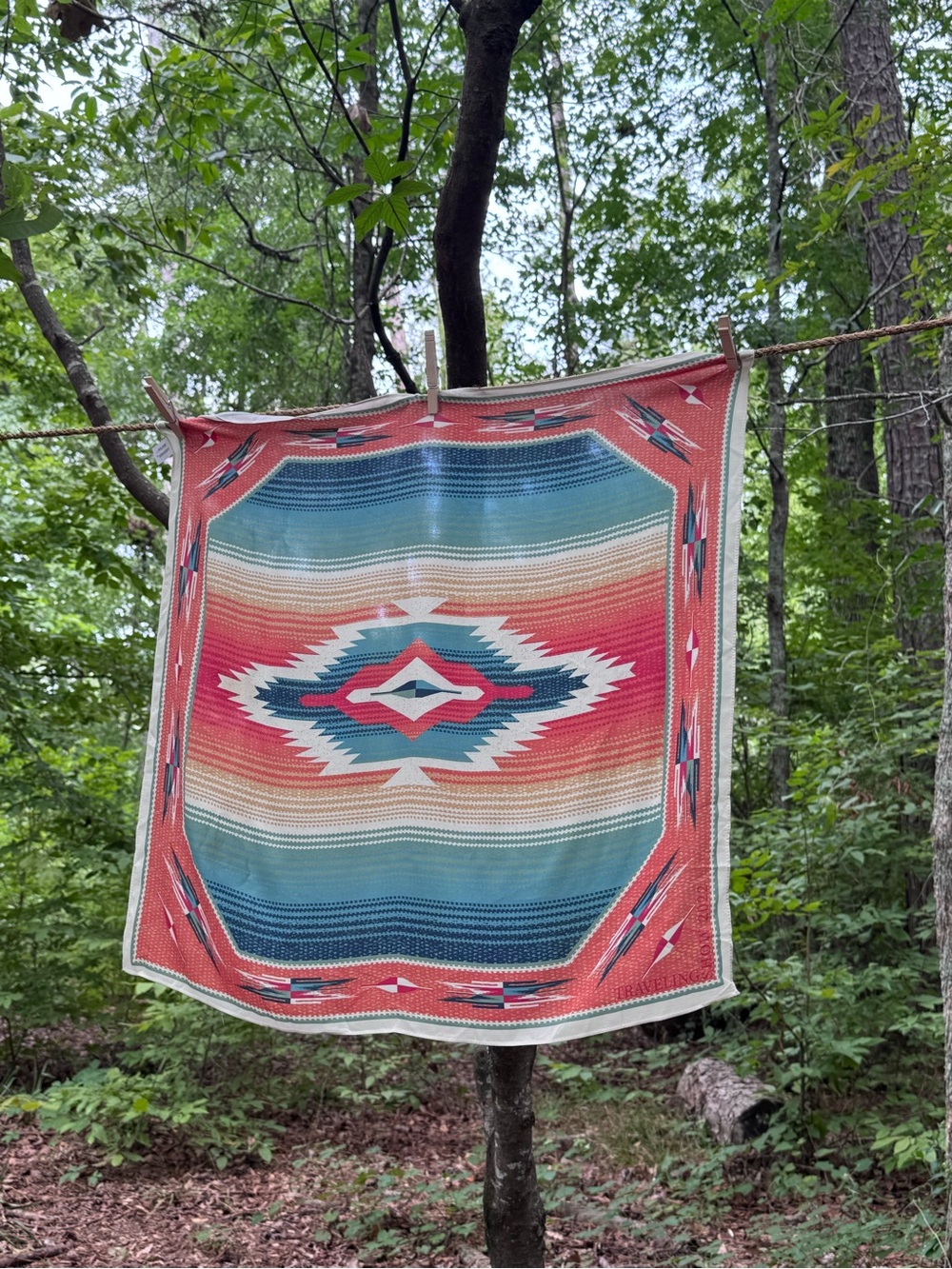 Double D Ranch Pony Show Serape Scarf